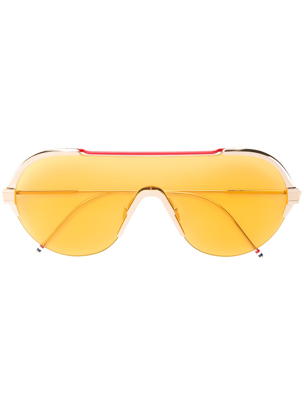 THOM BROWNE UNISEX Gold plated titanium Sunglasses 