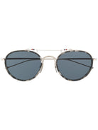 THOM BROWNE UNISEX Metal Sunglasses 